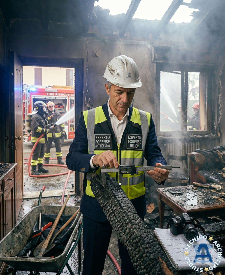 Consulente Tecnico di Parte per danni da incendio a Milano — STArchetipo