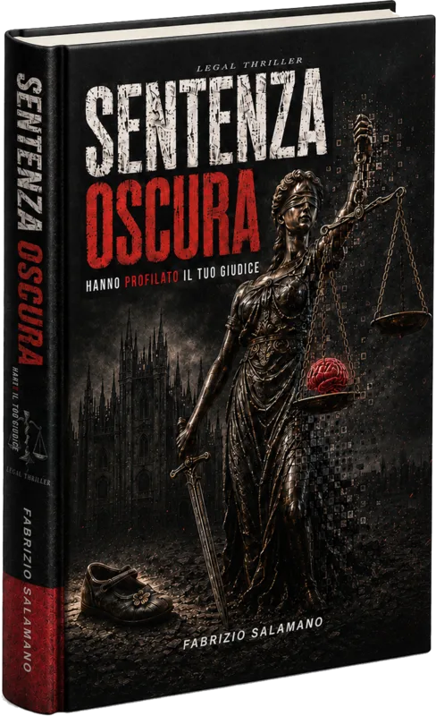 Copertina del romanzo Sentenza Oscura